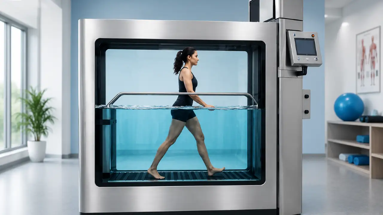 HydroWorx underwater treadmill rehabilitation