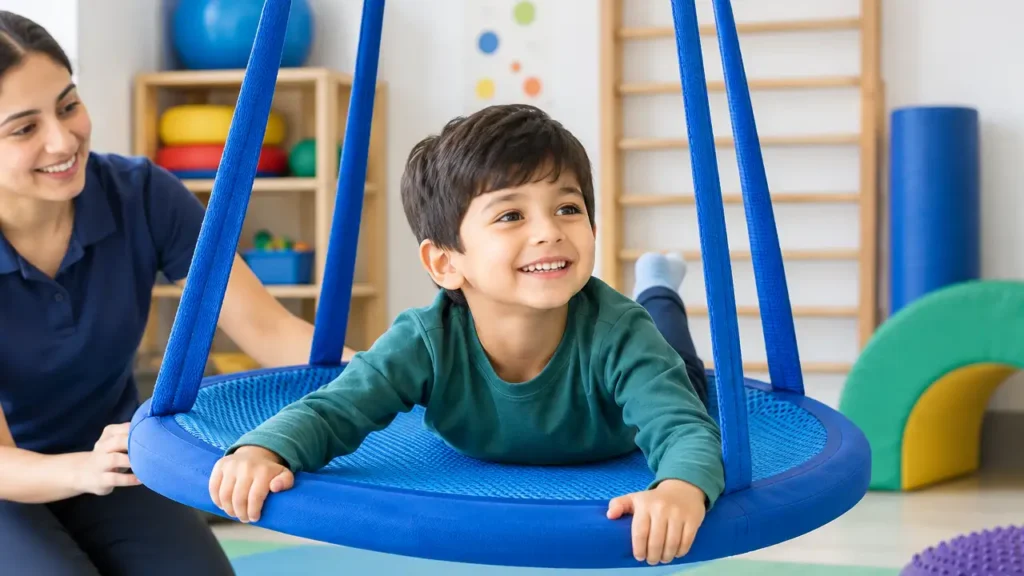 Why Swings Are Important Occupational Therapy